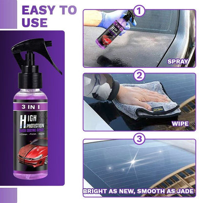 3 in 1 Hoge Bescherming Auto Coating Spray