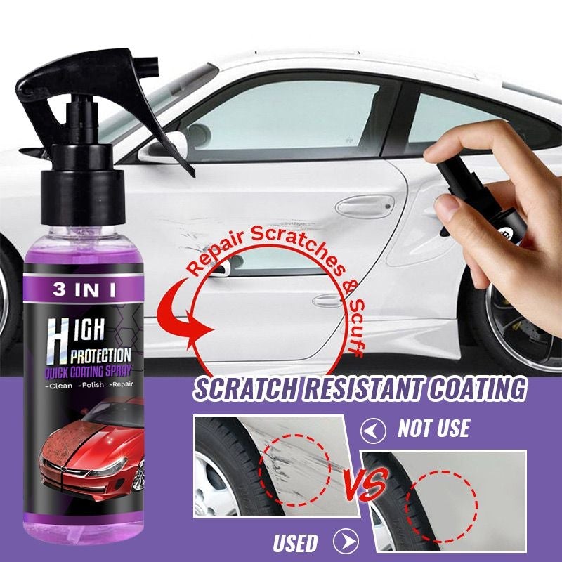 3 in 1 Hoge Bescherming Auto Coating Spray